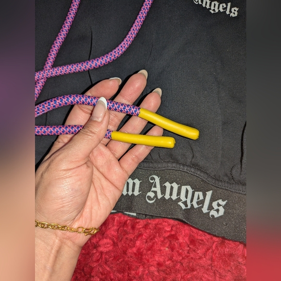 BB2. PALM ANGELS CROPPED NEW BASIC HOODIE - Picture 8 of 15